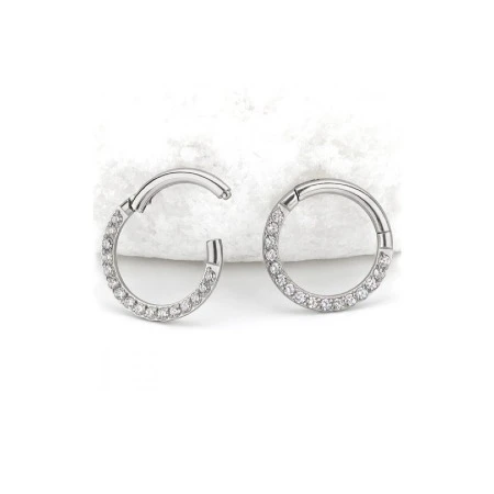 CLEAR CUBIC ZIRCONIA